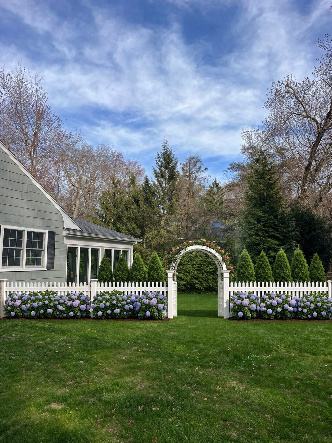 Fence design and installation by O'Dell Landscape Services
